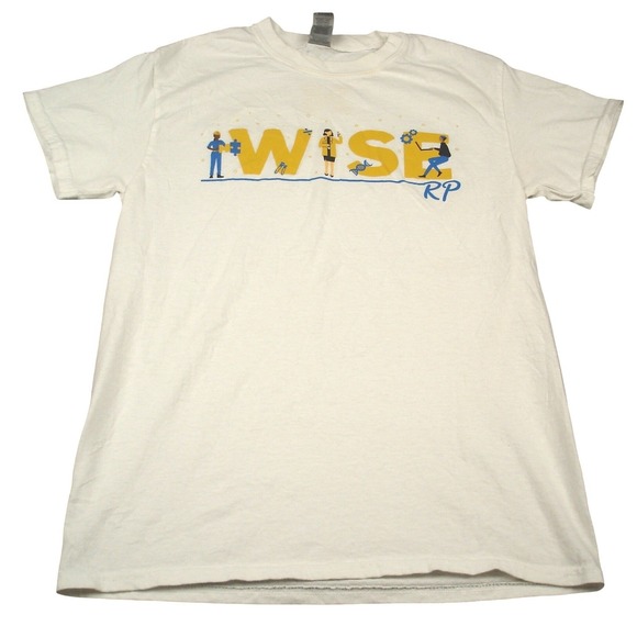 Gildan Other - Gildan Unisex Michigan WISE RP Science Engineering T-Shirt Small White STEM